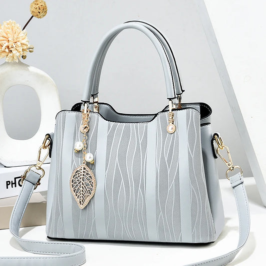 Stylish PU Leather Handbag