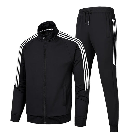 Stand Up Collar Two Piece Tracksuit