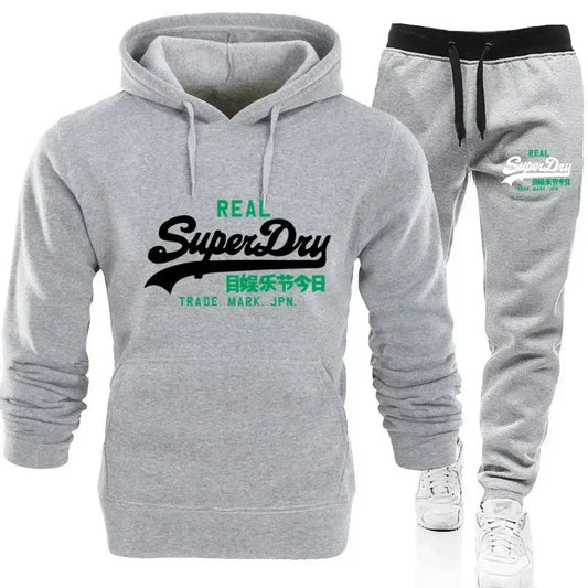 Mens SuperDry Two Piece Tracksuit Set