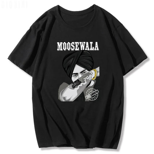 Sidhu Moose Wala Mens T-Shirt Indian Rapper