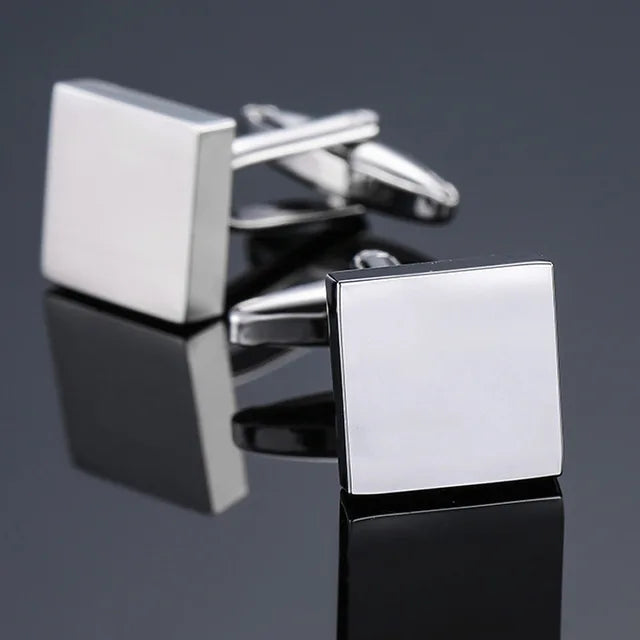 Mens Square Luxury Cuff links