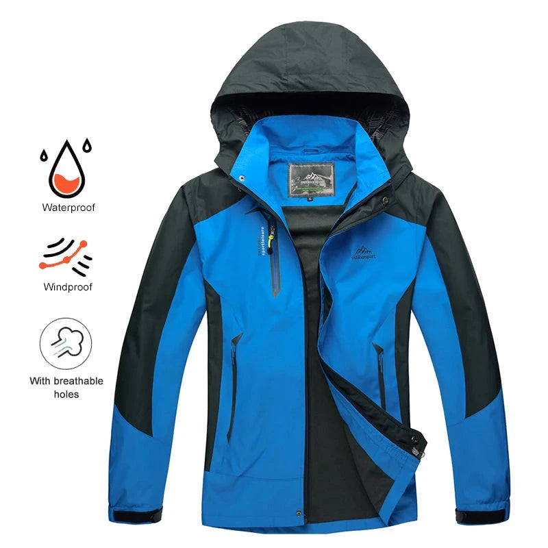 Camping Hiking Jacket For Men/Women Windbreaker Travel Waterproof Jacket