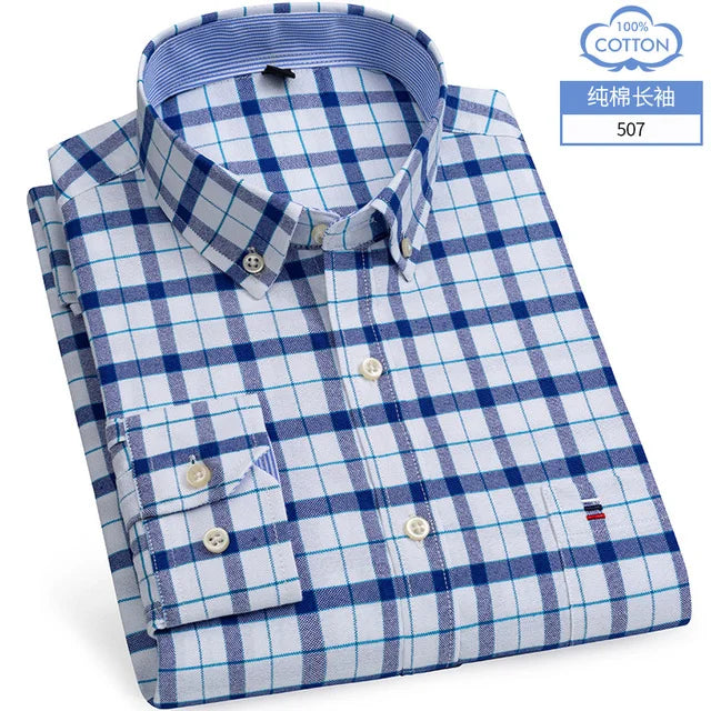 Oxford Quality Embroidered Shirts