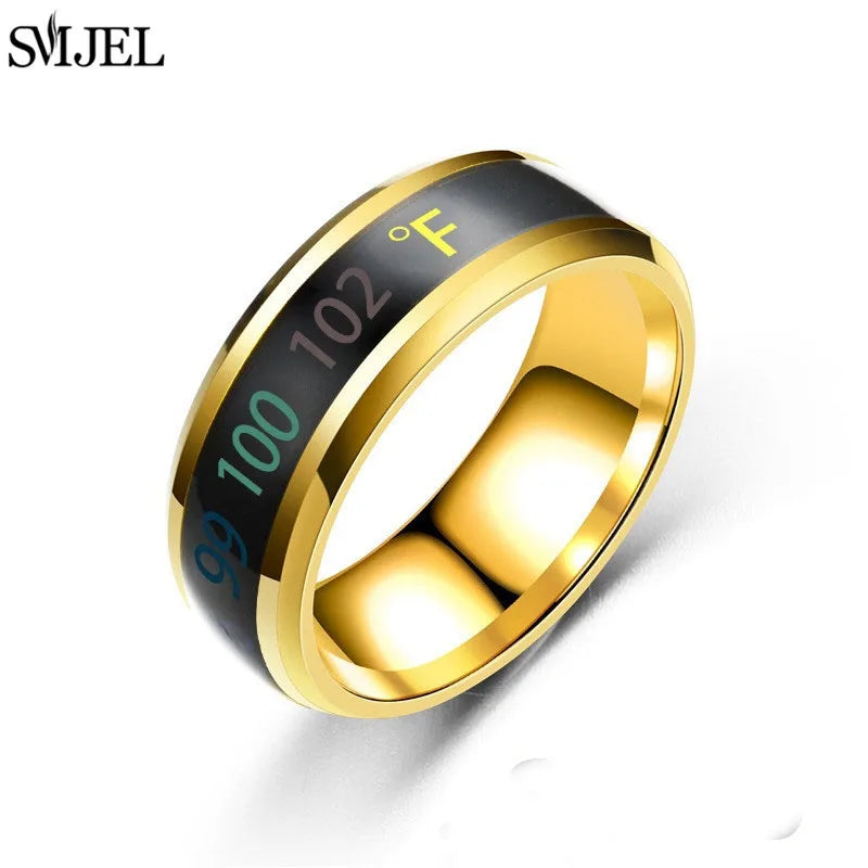 Temperature Sensitive Titanium Steel Ring