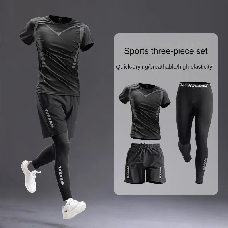 All-Season Mens Sportswear Set/Suit 5 Piece