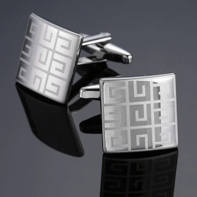 Mens Square Luxury Cuff links