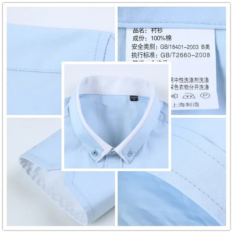 Newest Cotton Mens Smart Shirt 2024