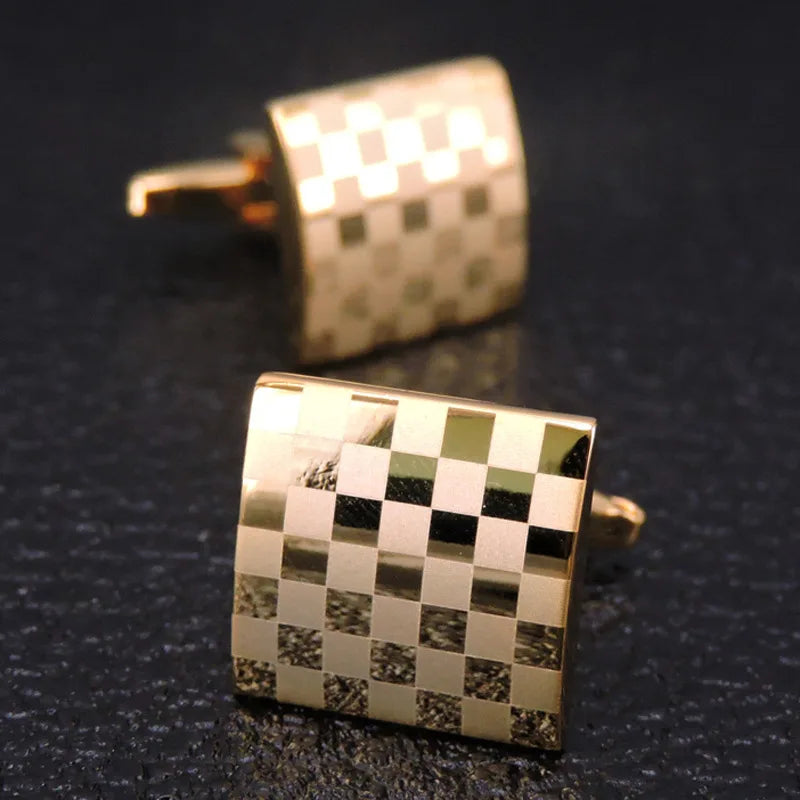 Mens Square Luxury Cuff links