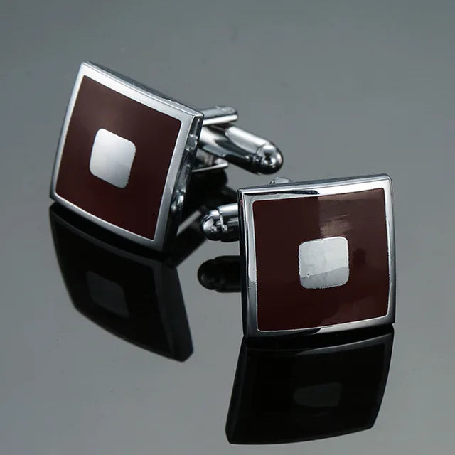 Mens Square Luxury Cuff links