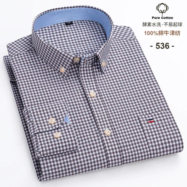 Oxford Quality Embroidered Shirts