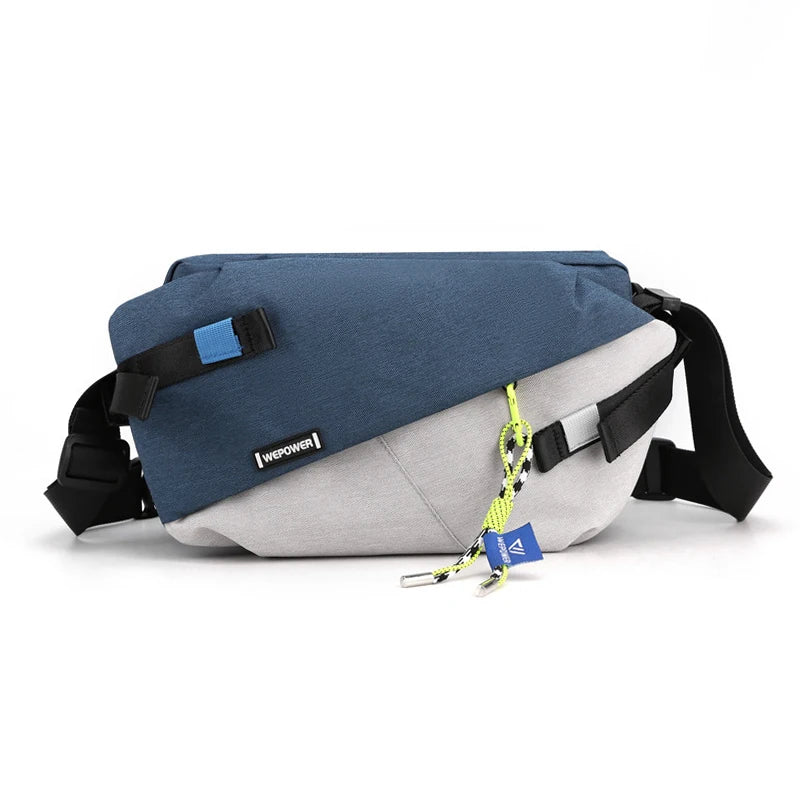 Nylon Panel Waist Pack - Chest & Belt Bag for Travel