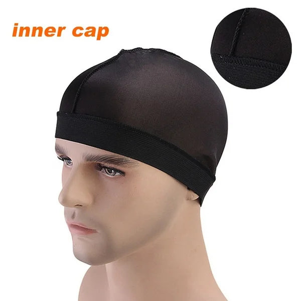 Leather Newsboy Cap - Retro Beret Hat for Men