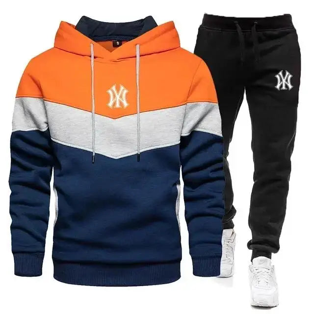 New York Brand 2 Piece Casual Tracksuit Set