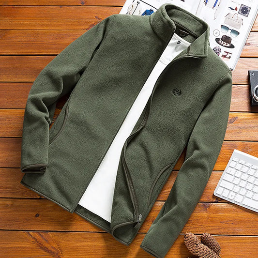 Fleece Soft shell Jacket - Mens Windbreaker & Army Coat